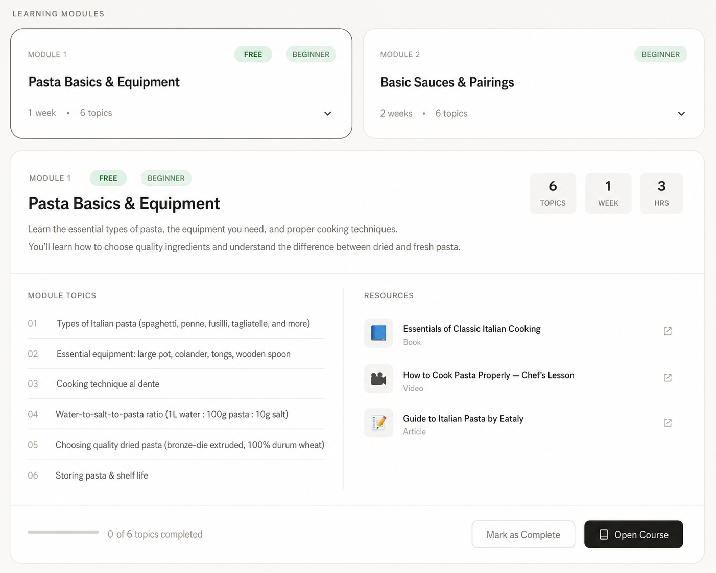 SkillMap course